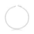 Pulseira de Prata Masculina Grumet 3mm Fio 080