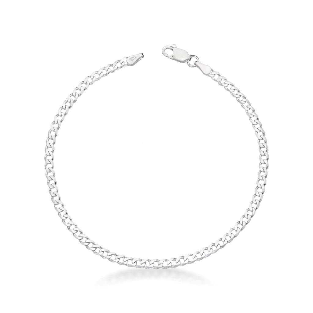 Pulseira de Prata Masculina Grumet 3mm Fio 080