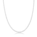 Corrente de Prata Masculina Grumet 3,2mm Fio 080